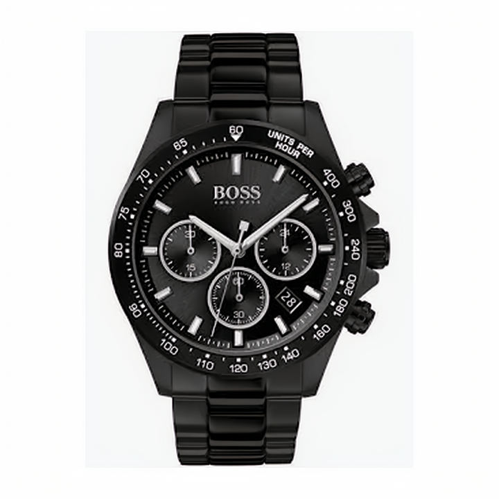 Hugo Boss Hero Sport Lux 1513754 Black Chronograph Watch