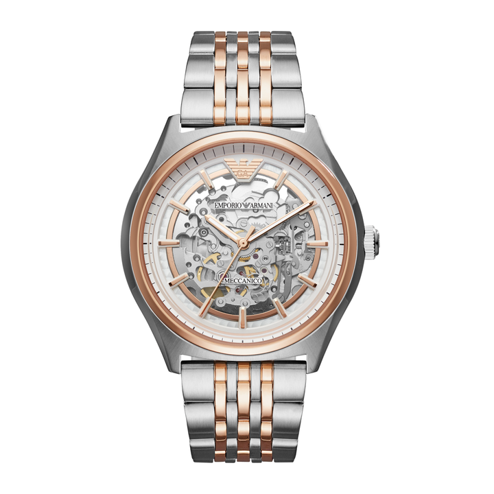 Emporio Armani Meccanico Automatic watch - Steel/2Tone