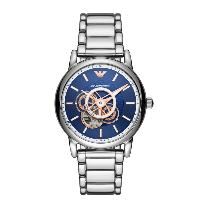 Emporio Armani Meccanico Automatic watch - Blue