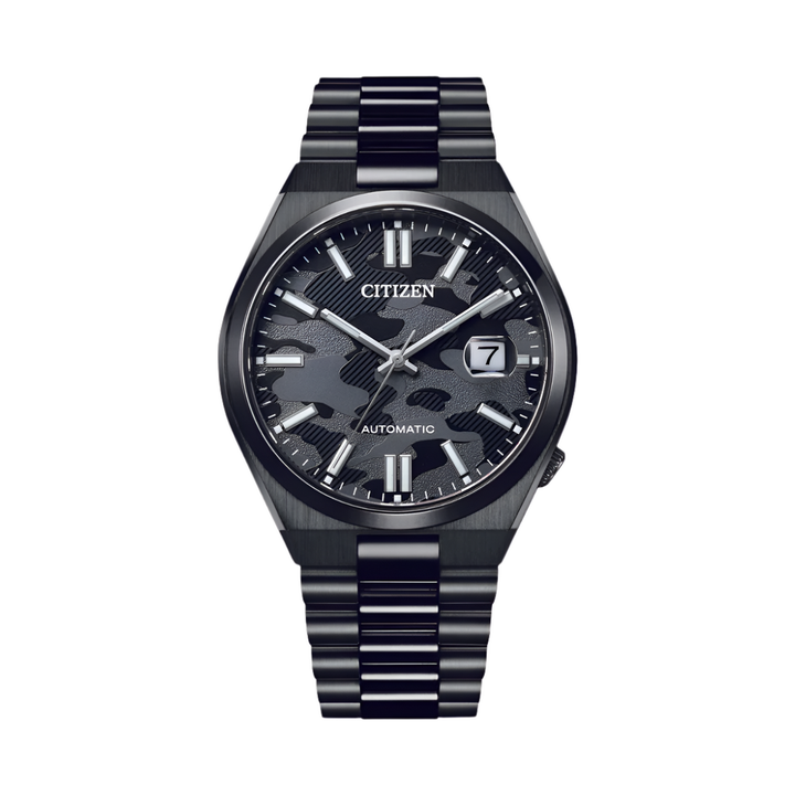 Citizen Tsuyosa Automatic Black Camouflage Dial Watch