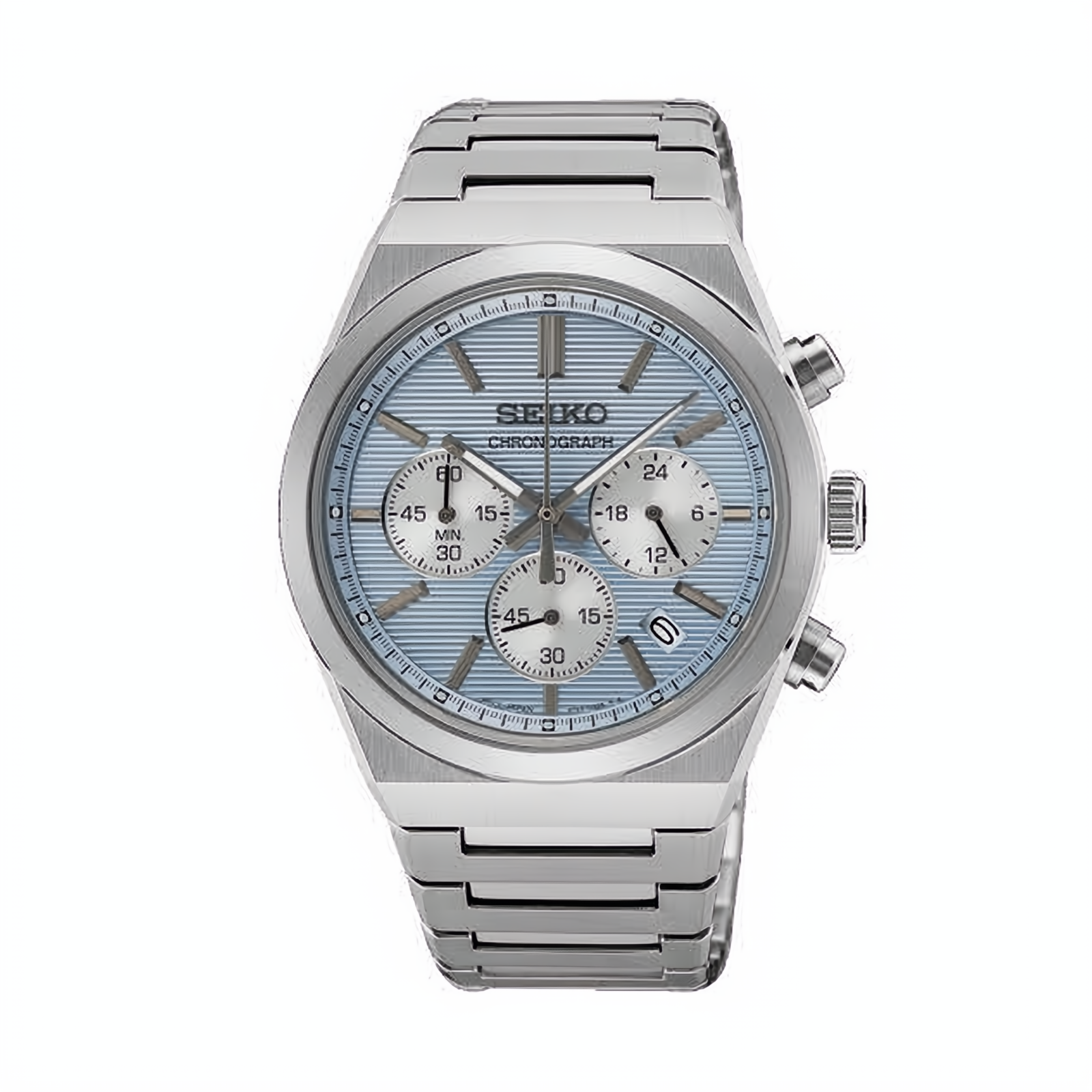 Seiko Conceptual Blue Quartz Chronograph Watch – SSB459P1